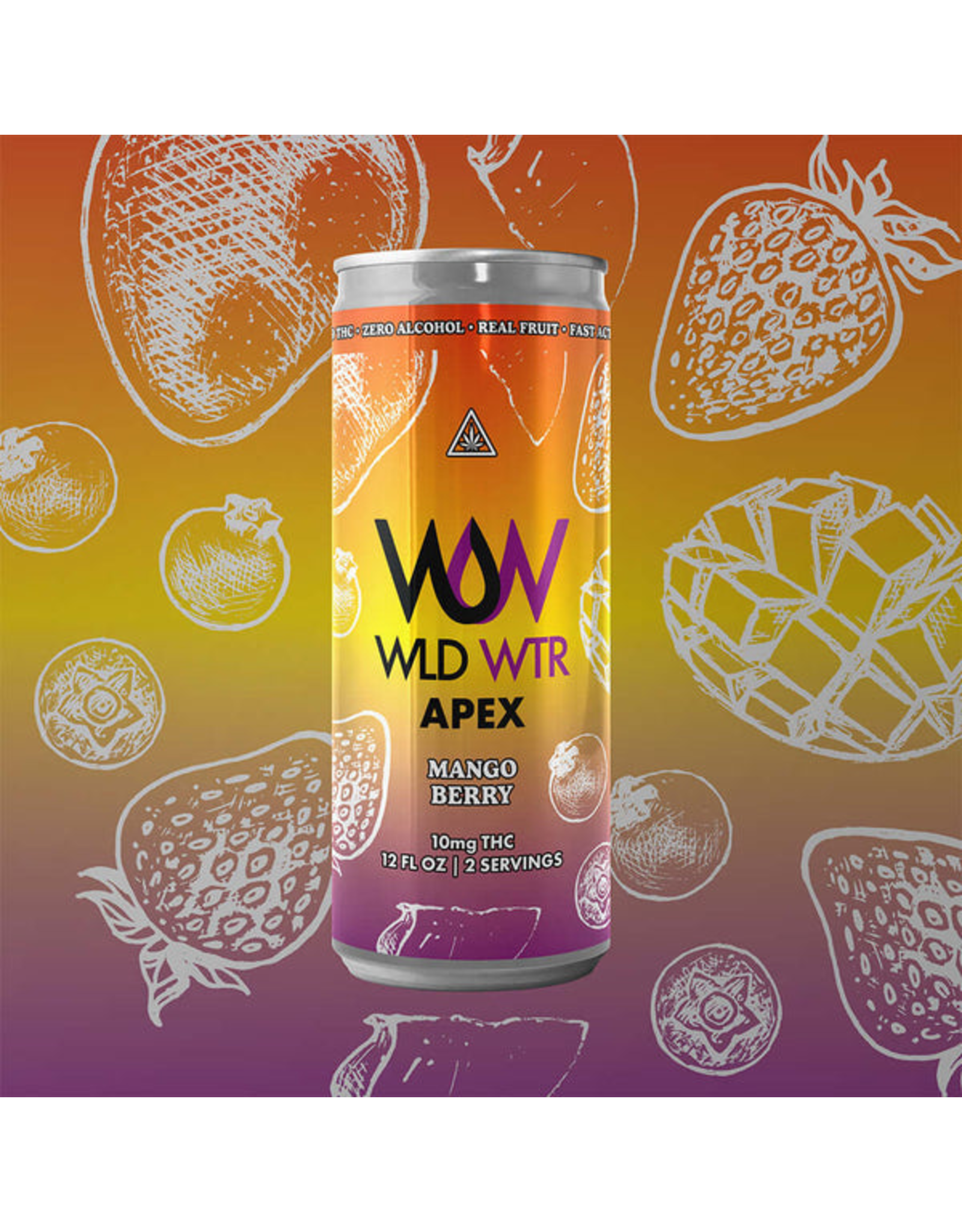 Wld Wtr WLD WTR 10mg Delta-9 Seltzer 12oz
