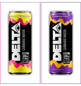 Delta Beverages 10mg Delta-9 2mg CBD Water 12floz