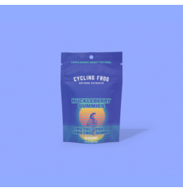 Cycling Frog Cycling Frog 5mg Delta 9 25mg CBD Huckleberry Gummies 10ct