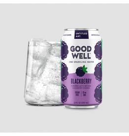 Green Canvas Green Canvas Goodwell 20mg CBD Sparkling Water Blackberry