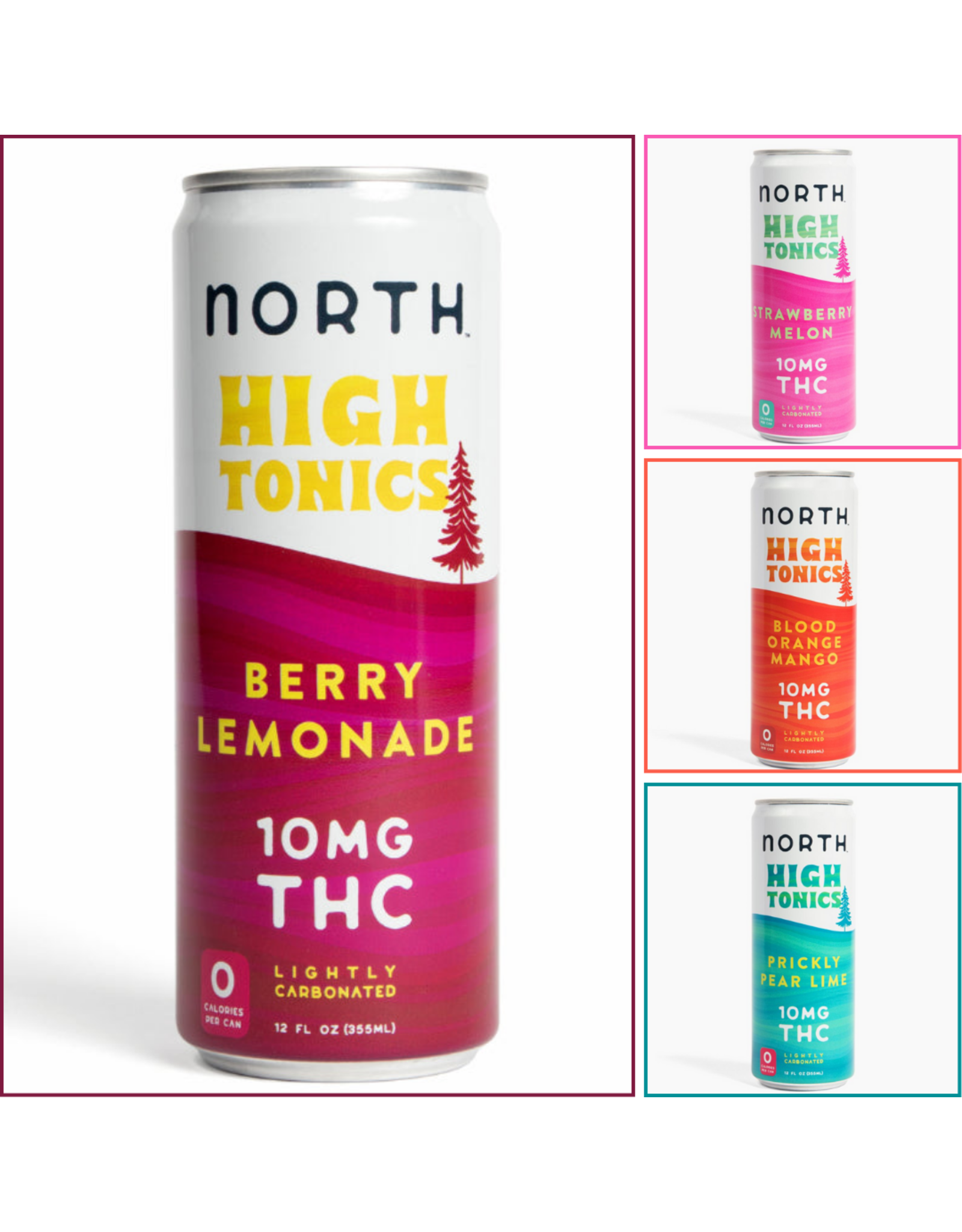 North 10mg Delta-9 High Tonics 12oz