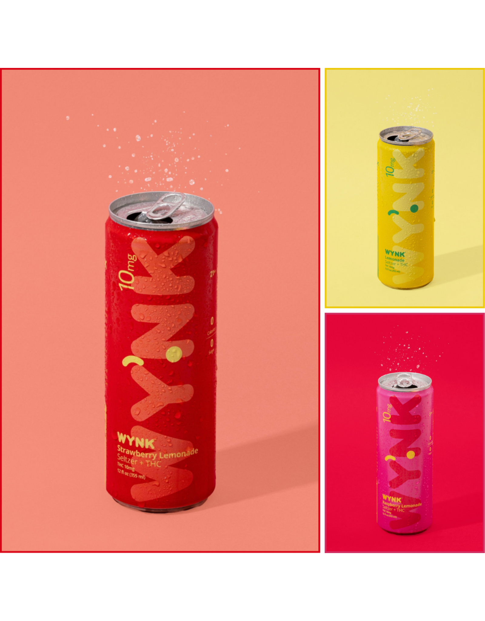 Wynk Wynk 10mg Delta-9 Seltzer 12floz