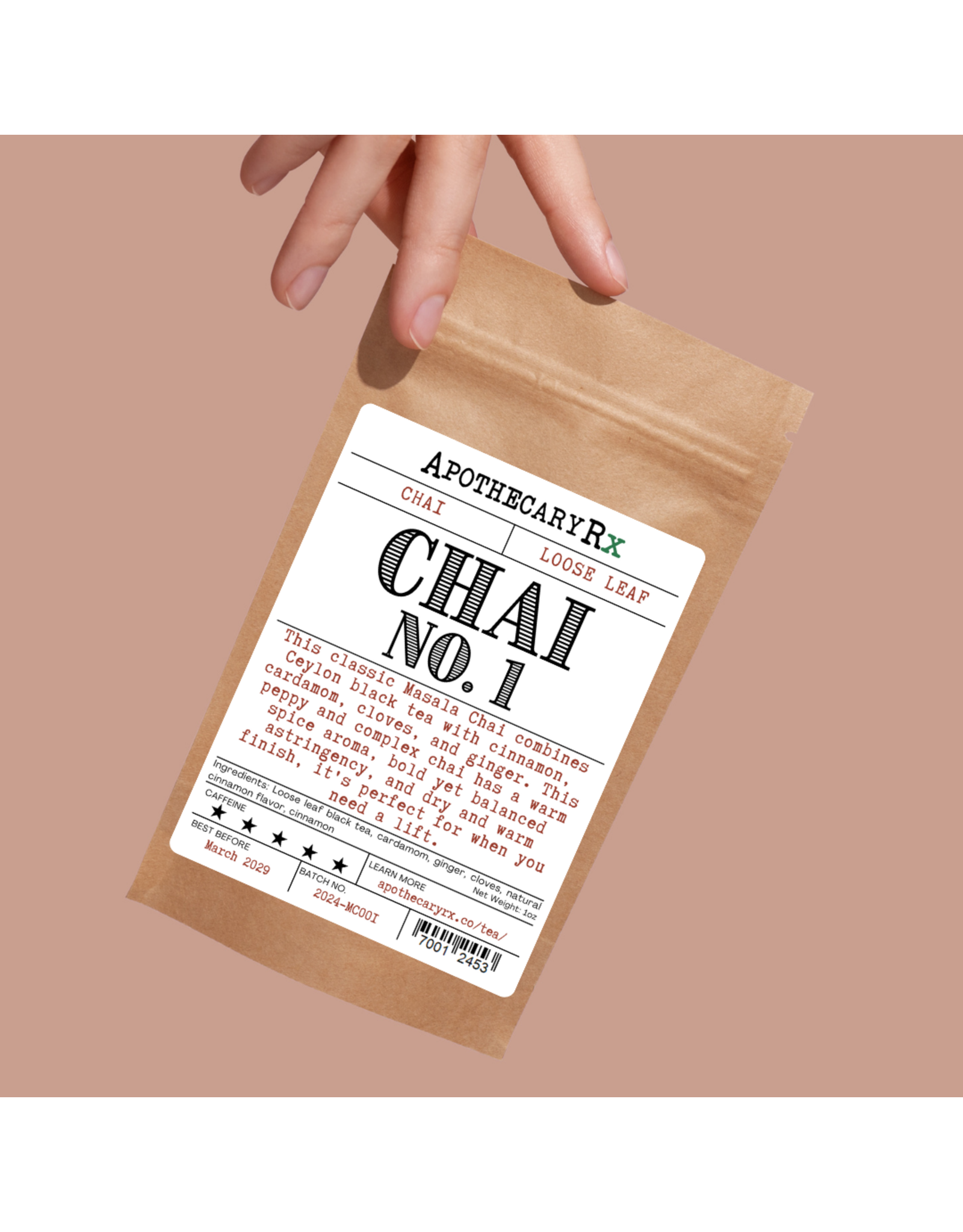 Apothecary Rx Apothecary Rx Chai No. 1 Loose Leaf Tea 1oz