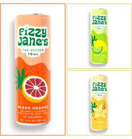 Fizzy Jane Fizzy Jane 10mg Delta-9 Seltzer 12floz