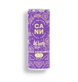 CANN CANN 5mg Delta-9 Social Tonic 12oz Yuzu Elderflower