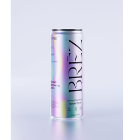 Brez Brez Lemon Elderflower Extra Strength 10mg THC 20mg CBD Lions Mane 12oz