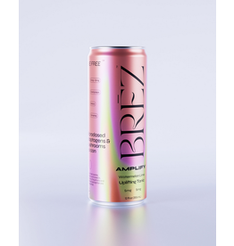 Brez Brez Amplify Watermelon Lime 5mg THC 10mg CBD Adaptogens 12oz
