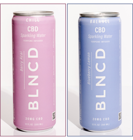 BLNCD 20mg CBD Sparkling Water 12floz
