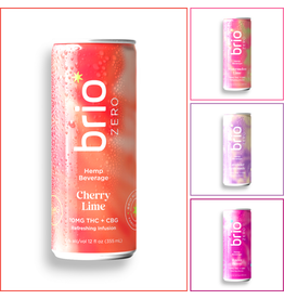 Brio Brio 10mg Delta-9 Seltzer 12floz