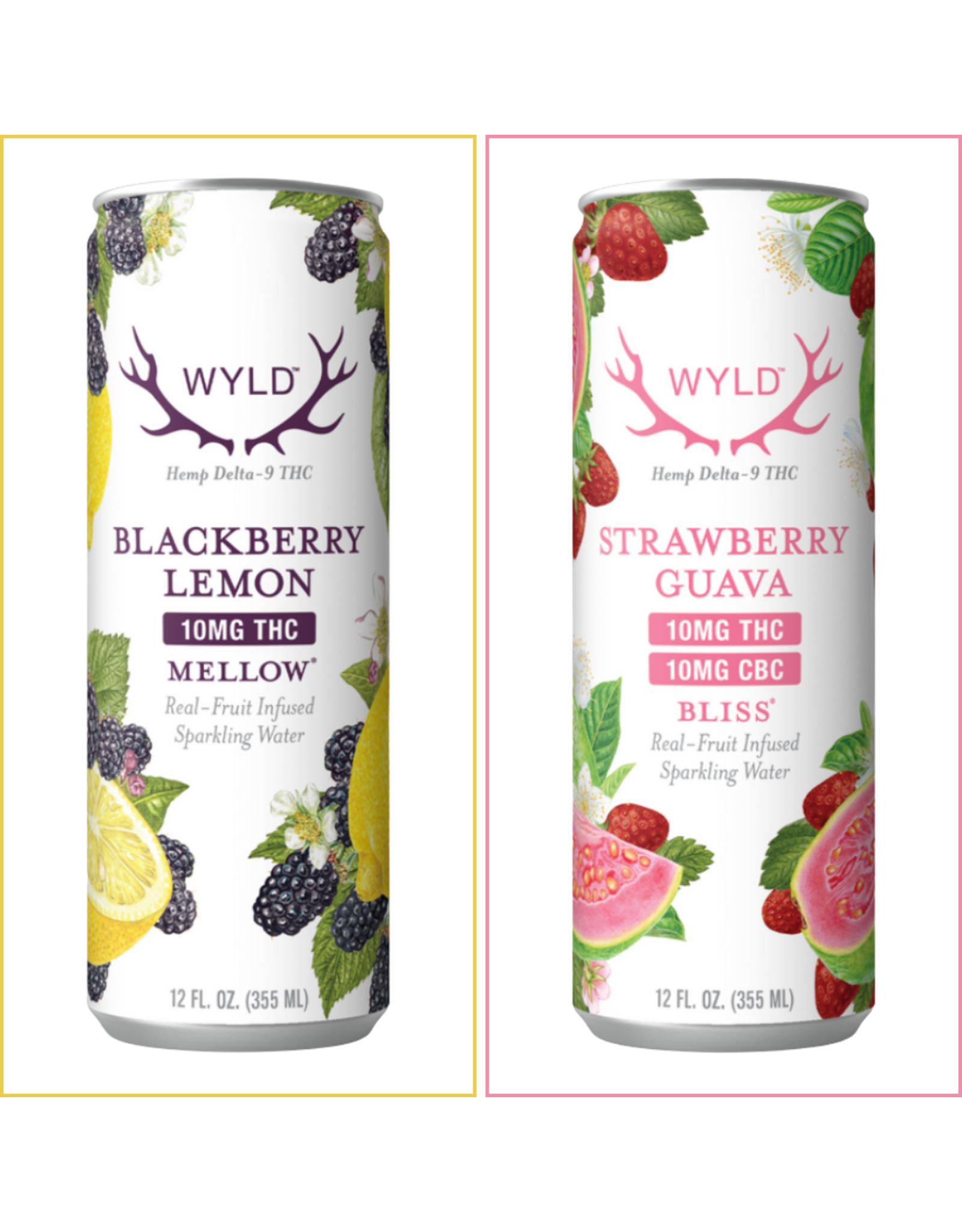 Wyld Wyld 10mg Delta-9 Sparkling Water 12floz