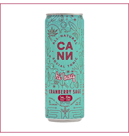 CANN CANN 5mg Delta-9 Social Tonic 12oz Cranberry Sage
