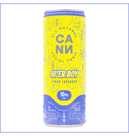 CANN CANN 10mg Delta-9 Lemon Lavender Hi'er Boy Seltzer 12floz