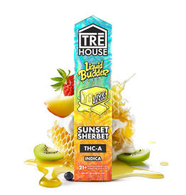 Tre House Tre House Delta-8 Liquid Budder THCa Delta-9 THCP Disposable Sunset Sherbet 2g