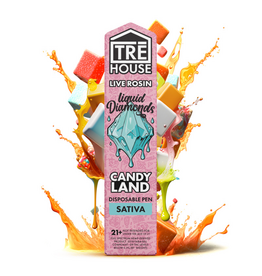 Tre House Tre House Delta-8 Delta-9 Delta-10 THCP HHC Live Rosin Candy Land Sativa 2g