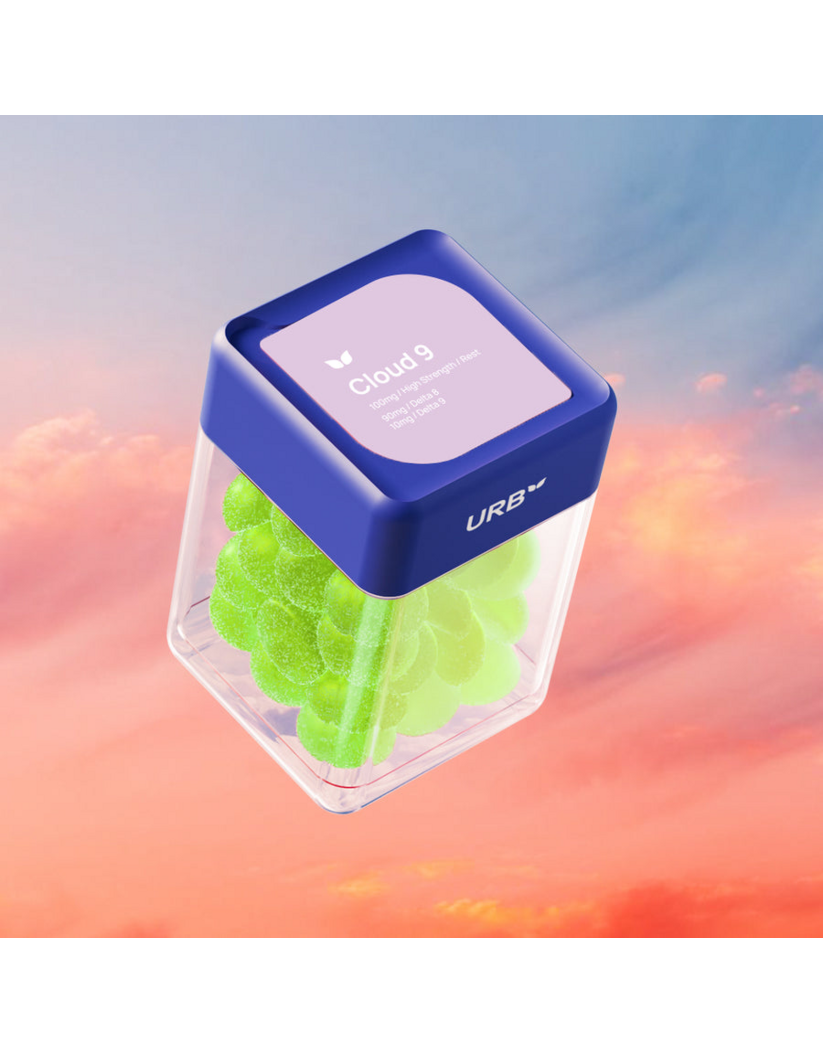 Urb Cloud 9 Skybites 100mg Delta-8 Delta-9 30ct