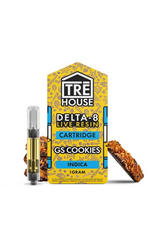 Tre House Tre House Delta-8 Live Resin GS Cookies Indica Cartridge 1g