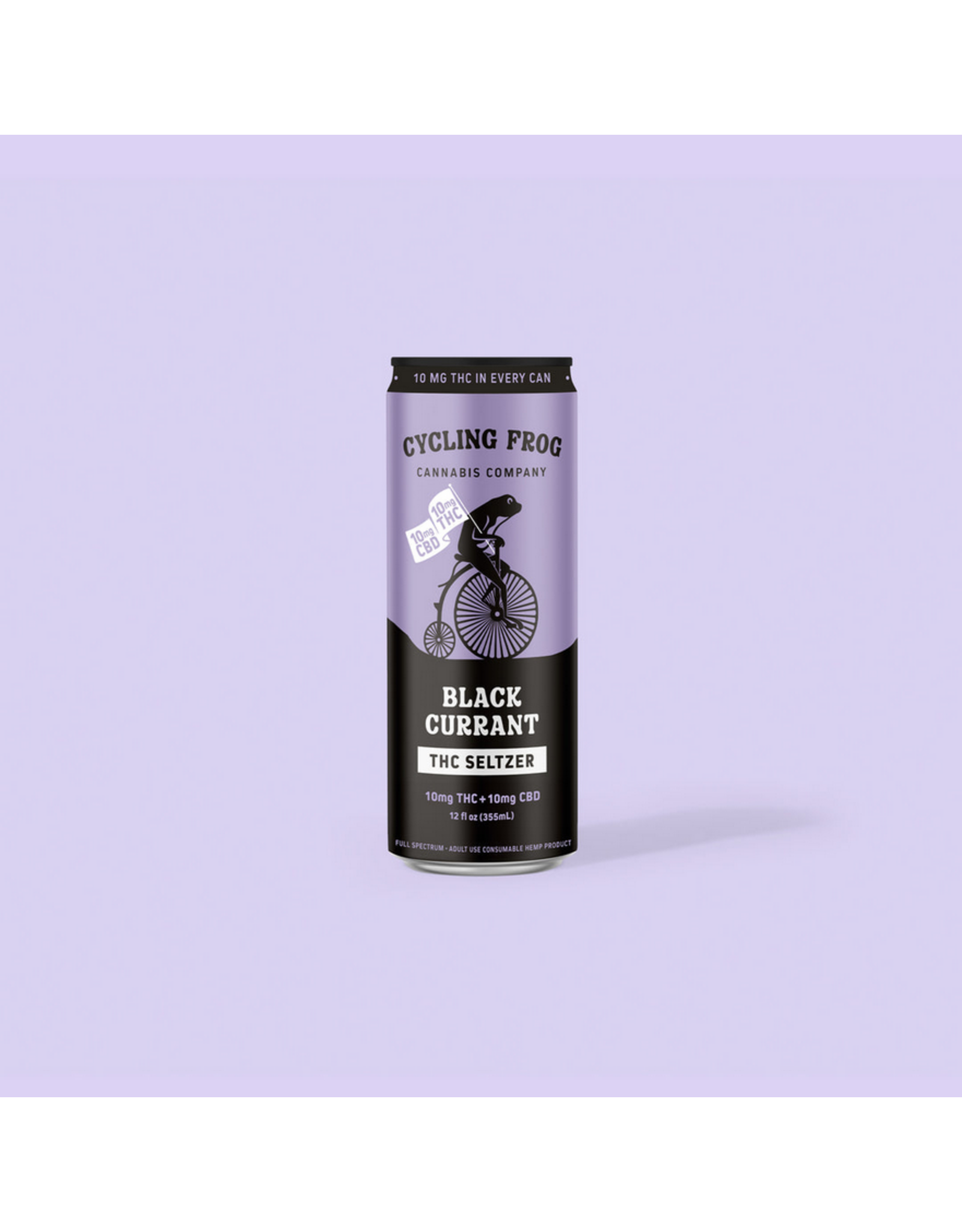 Cycling Frog Cycling Frog 10mg Delta-9 10mg CBD Seltzer 12oz