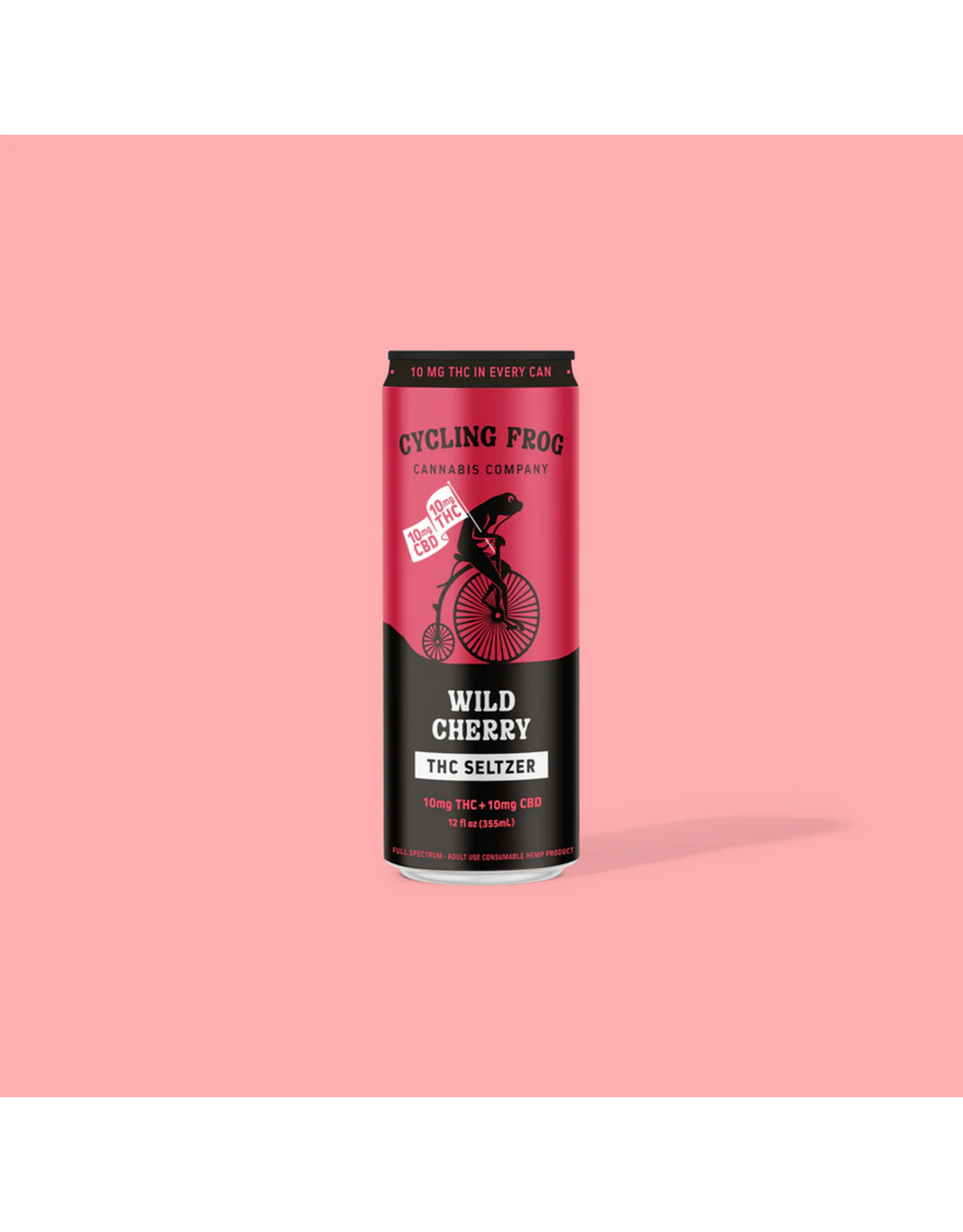 Cycling Frog Cycling Frog 10mg Delta-9 10mg CBD Seltzer 12oz