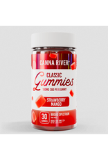 Canna River Canna River 100mg Broad Spectrum CBD Classic Gummies 30ct Strawberry Mango