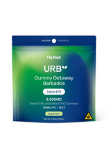 URB Urb 100mg Delta 8/9 Gummy Getaway Barbados 35ct