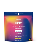 URB Urb 100mg Delta 8/9 Gummy Getaway Barbados 35ct
