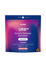 URB Urb 100mg Delta 8/9 Gummy Getaway Barbados 35ct