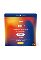 URB Urb 100mg Delta 8/9 Gummy Getaway Barbados 35ct
