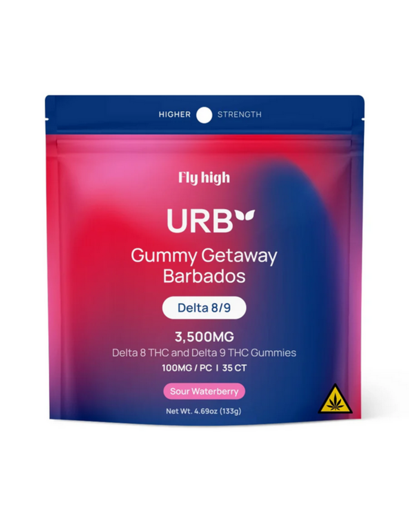 URB Urb 100mg Delta 8/9 Gummy Getaway Barbados 35ct