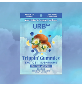 URB URB 8000mg Trippin' Gummies w/ Mushrooms and Exotics 10ct