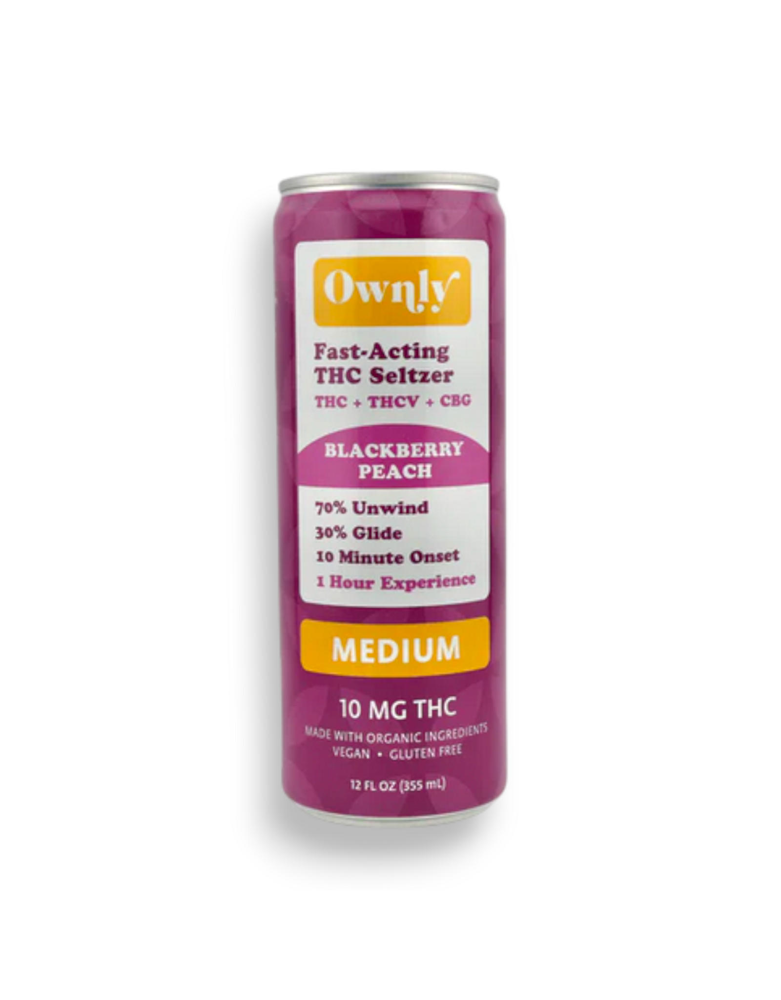 Ownly Organics 10mg Delta-9 Seltzer 12floz