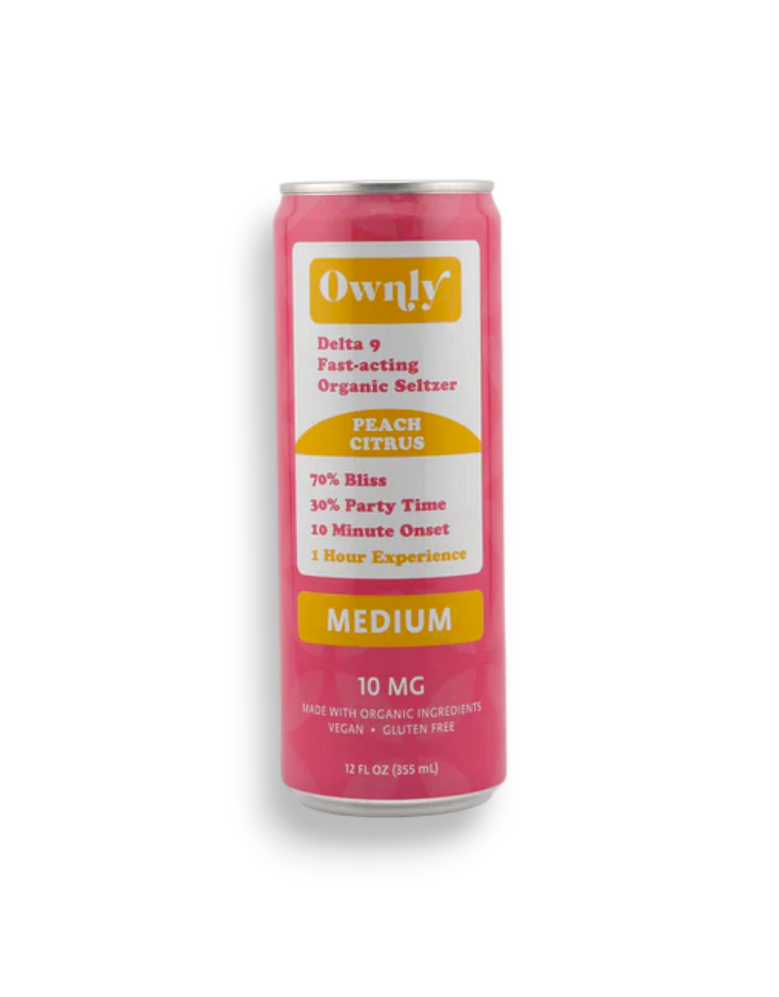 Ownly Organics 10mg Delta-9 Seltzer 12floz