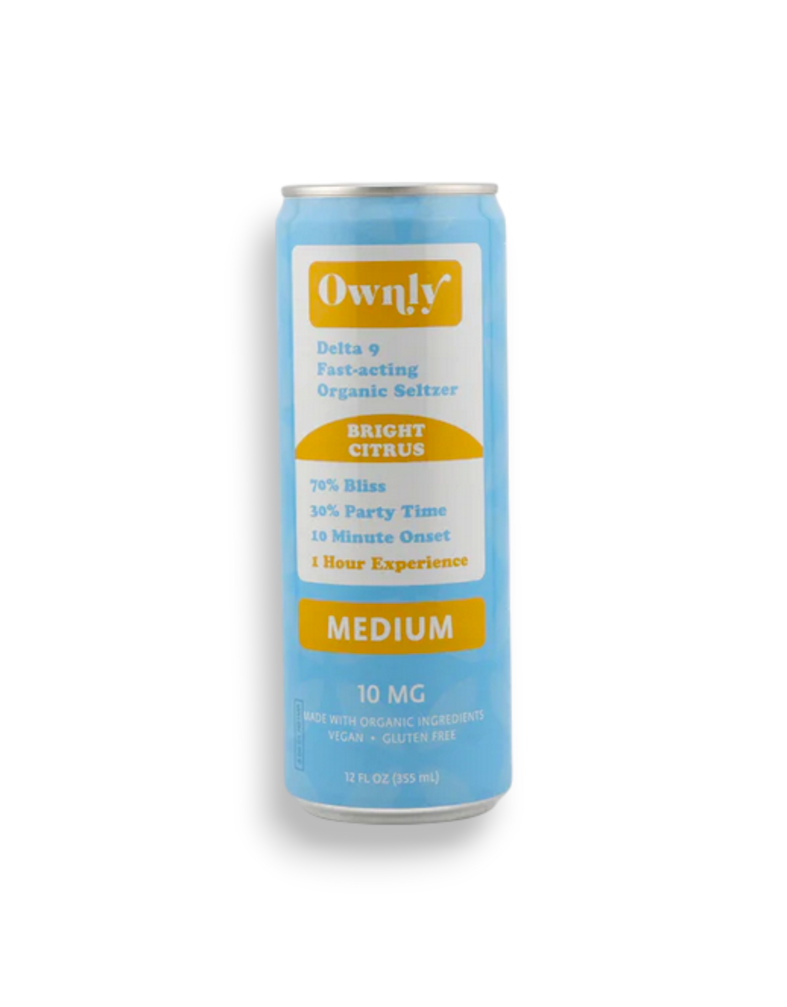 Ownly Organics 10mg Delta-9 Seltzer 12floz