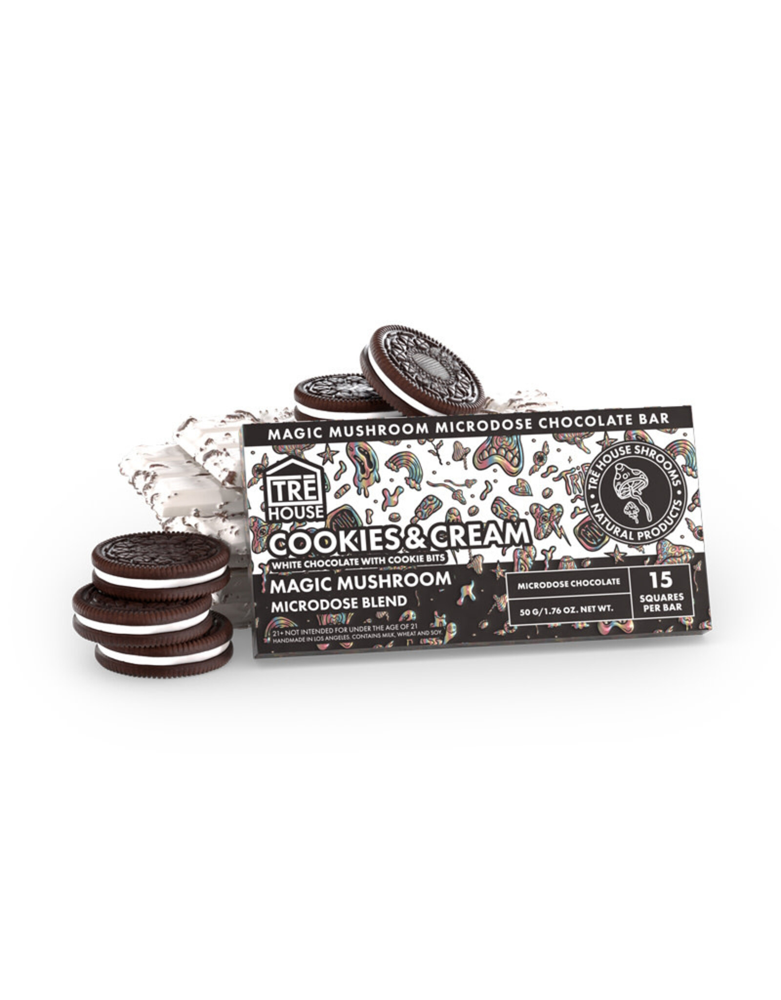 Tre House Tre House Magic Mushroom Microdose Chocolate Bar