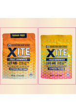 XITE XITE 5mg Delta-9 5mg CBD Fruit Gummies 10ct