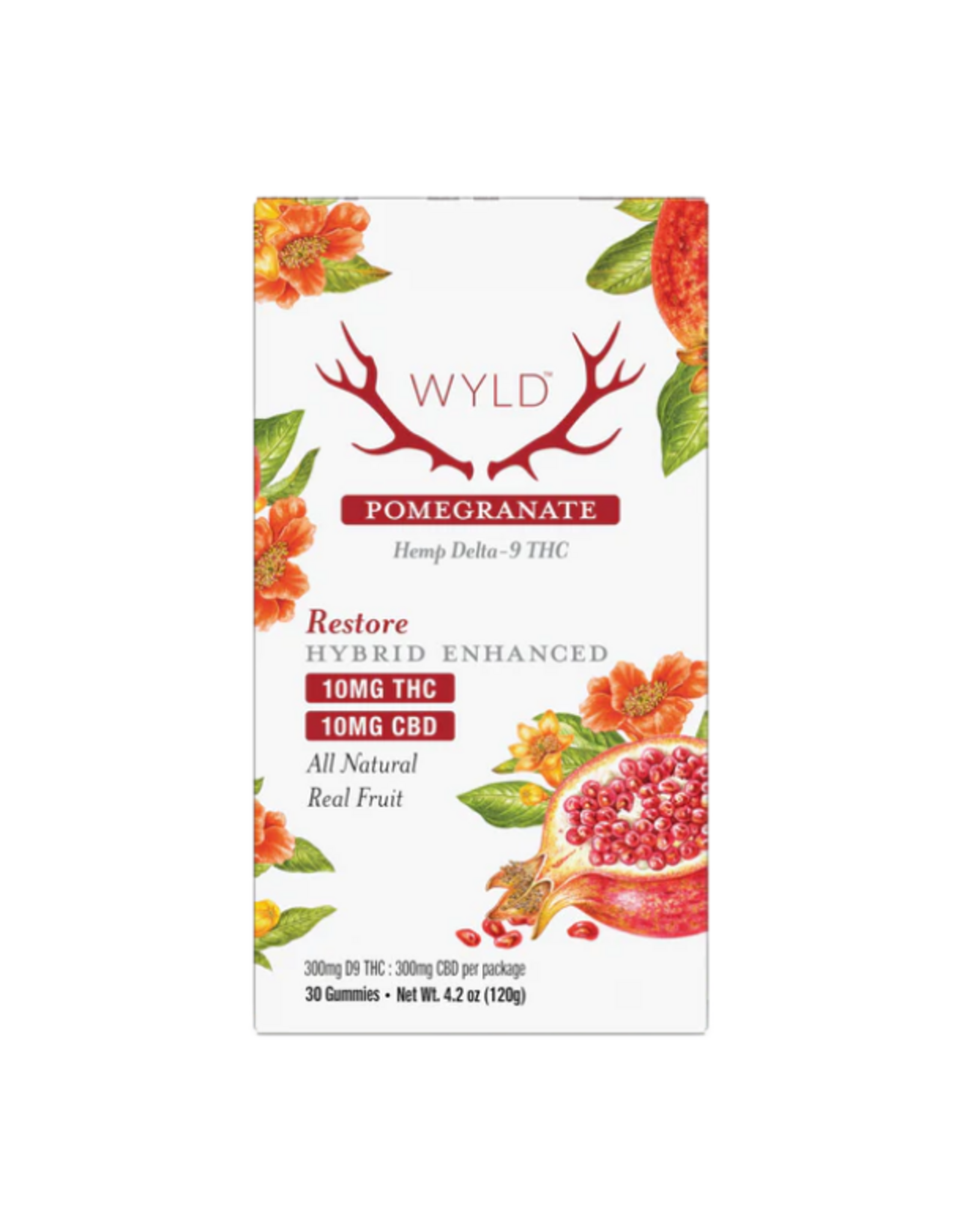 Wyld Wyld 10mg Delta-9 THC Gummies 30ct