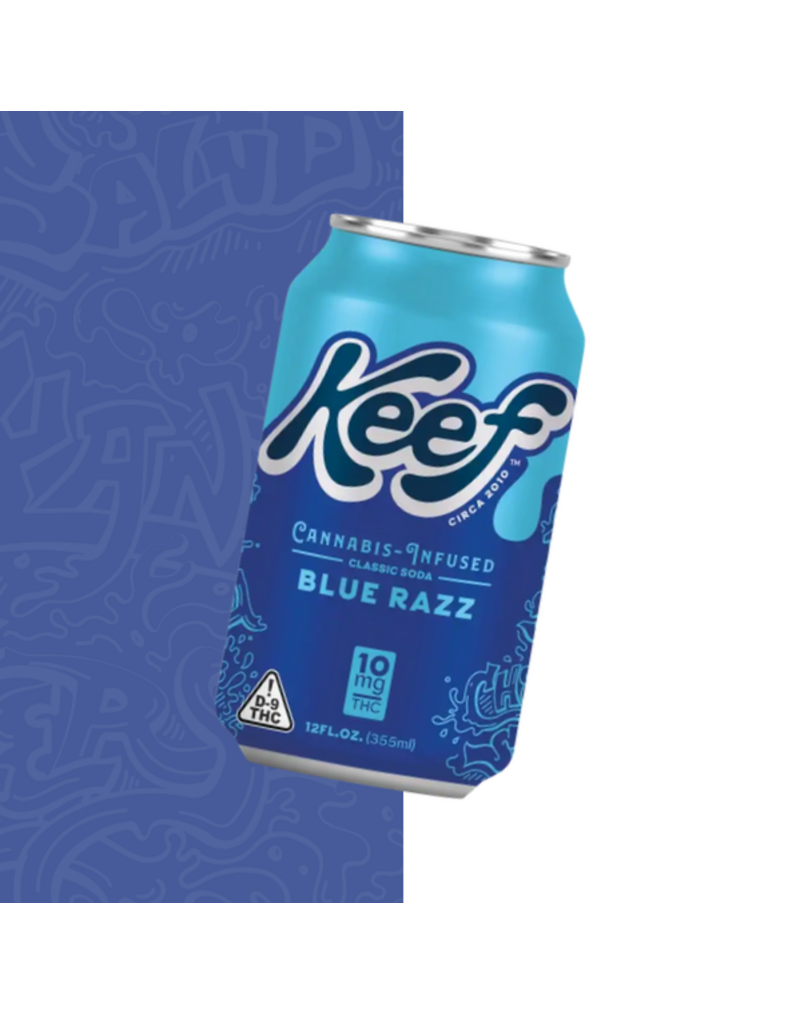 Keef Keef 10mg Delta-9 Soda 12floz