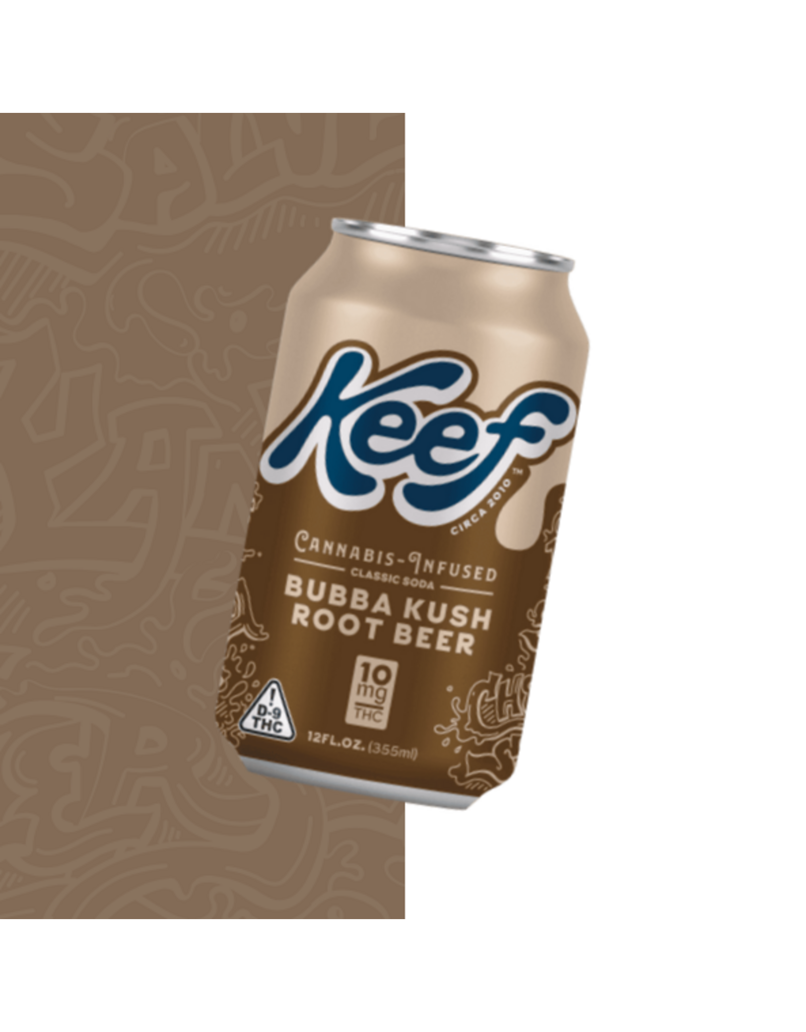 Keef Keef 10mg Delta-9 Soda 12floz