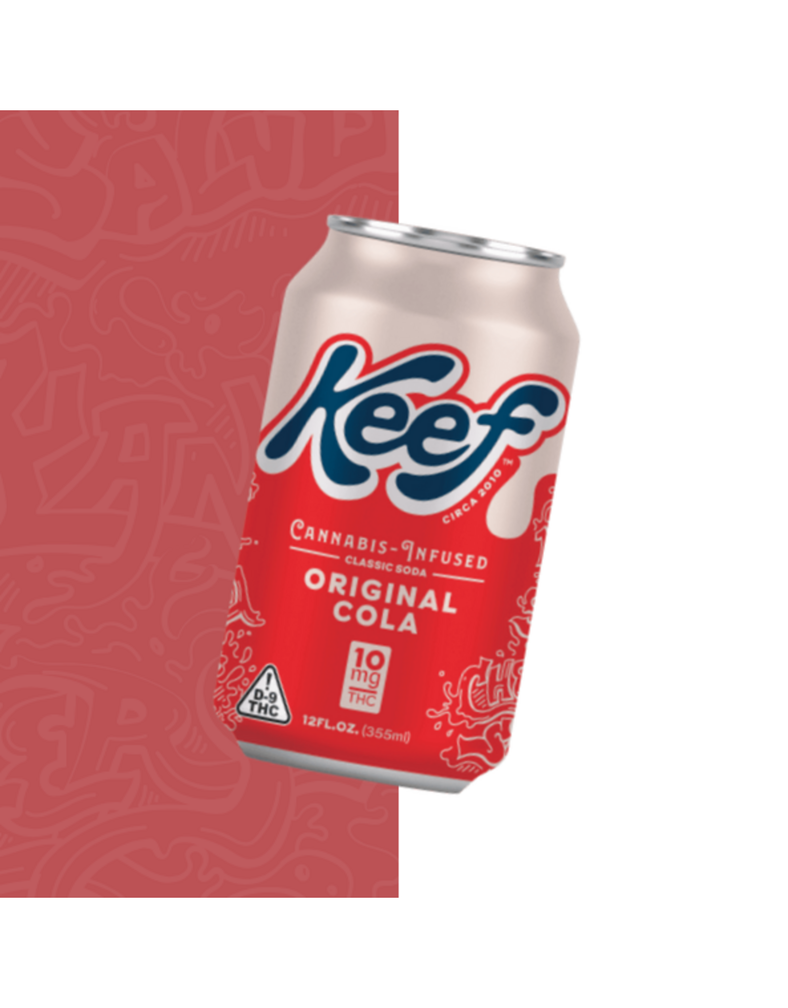Keef Keef 10mg Delta-9 Soda 12floz