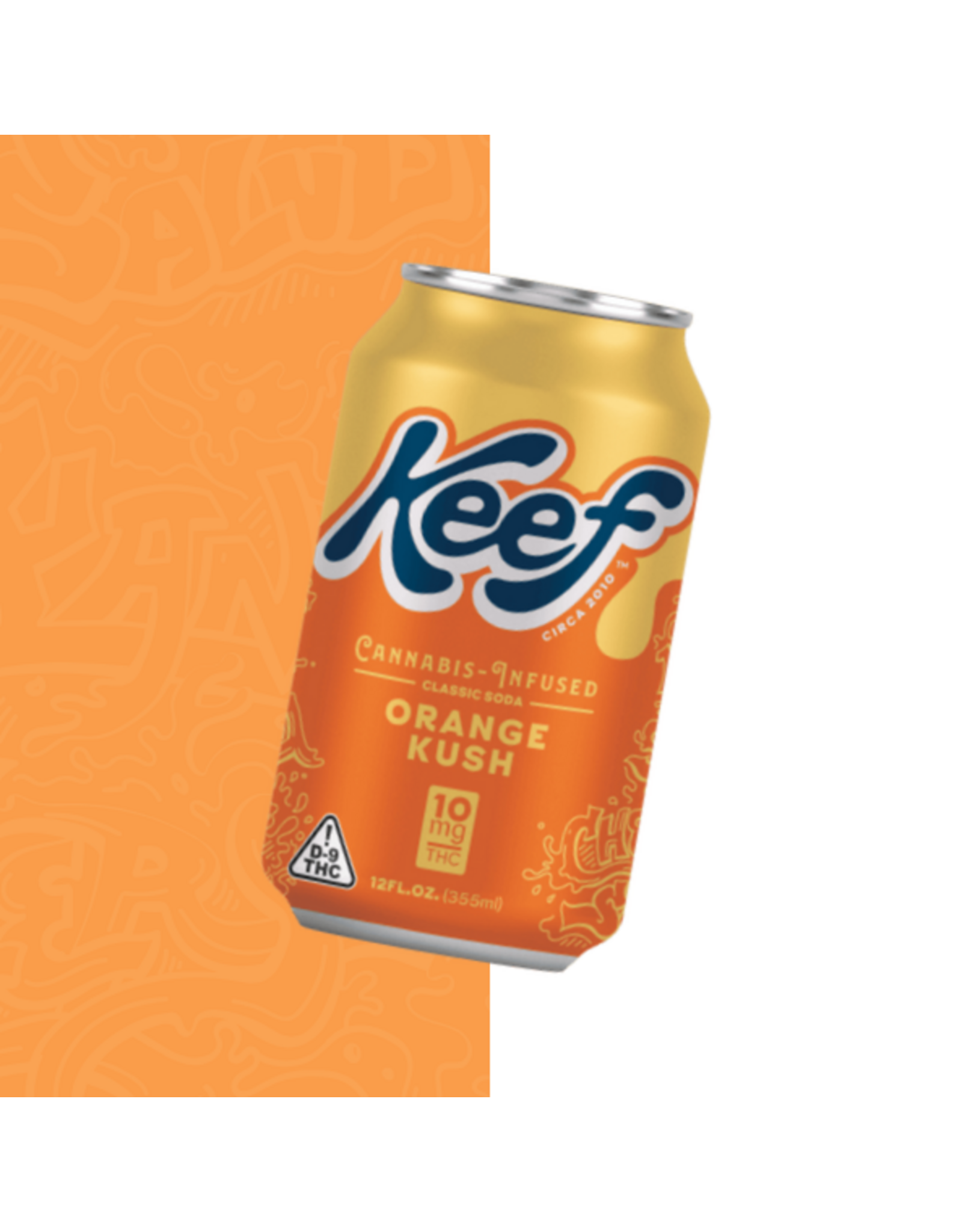 Keef Keef 10mg Delta-9 Soda 12floz