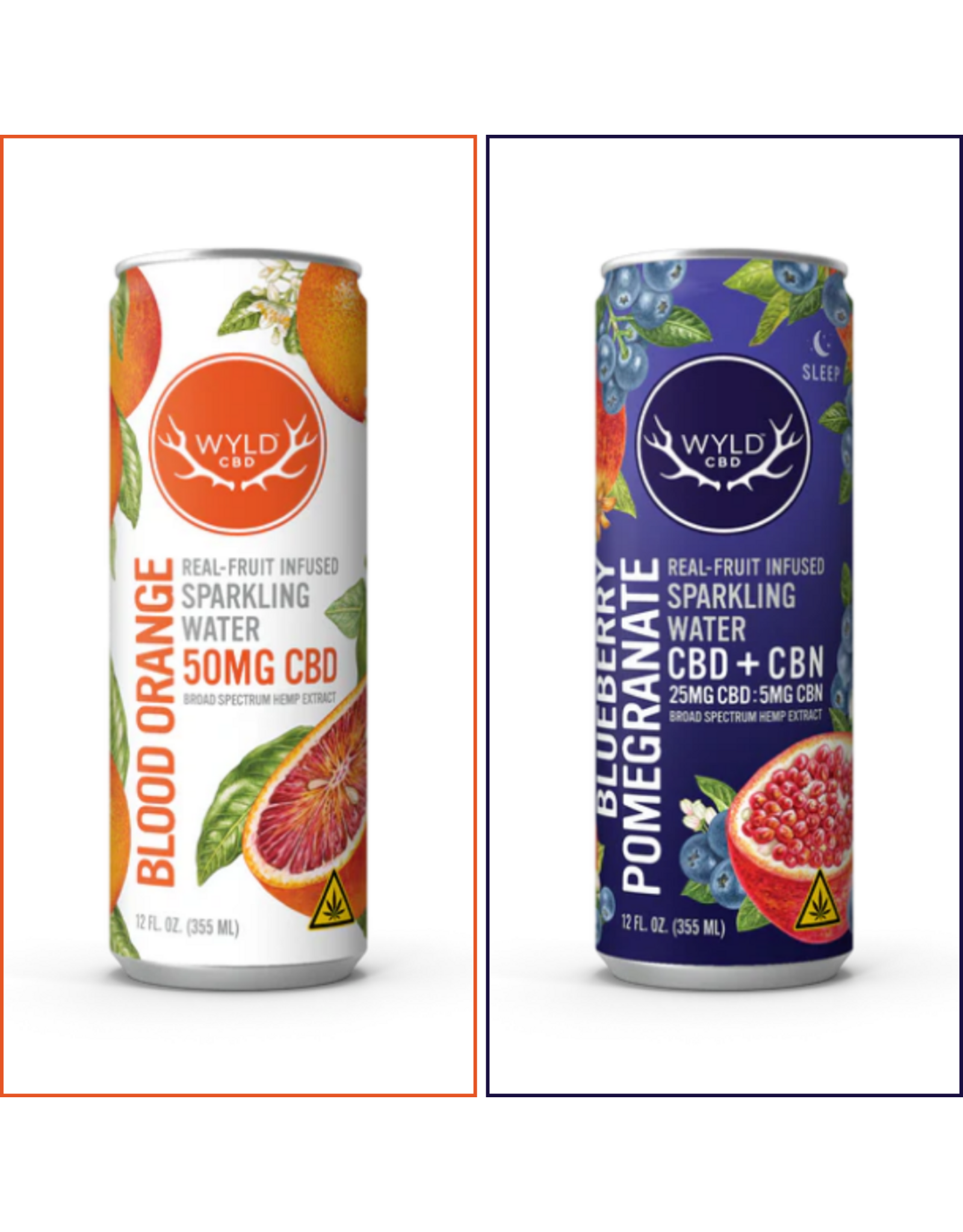 Wyld Wyld CBD Sparkling Water 12floz