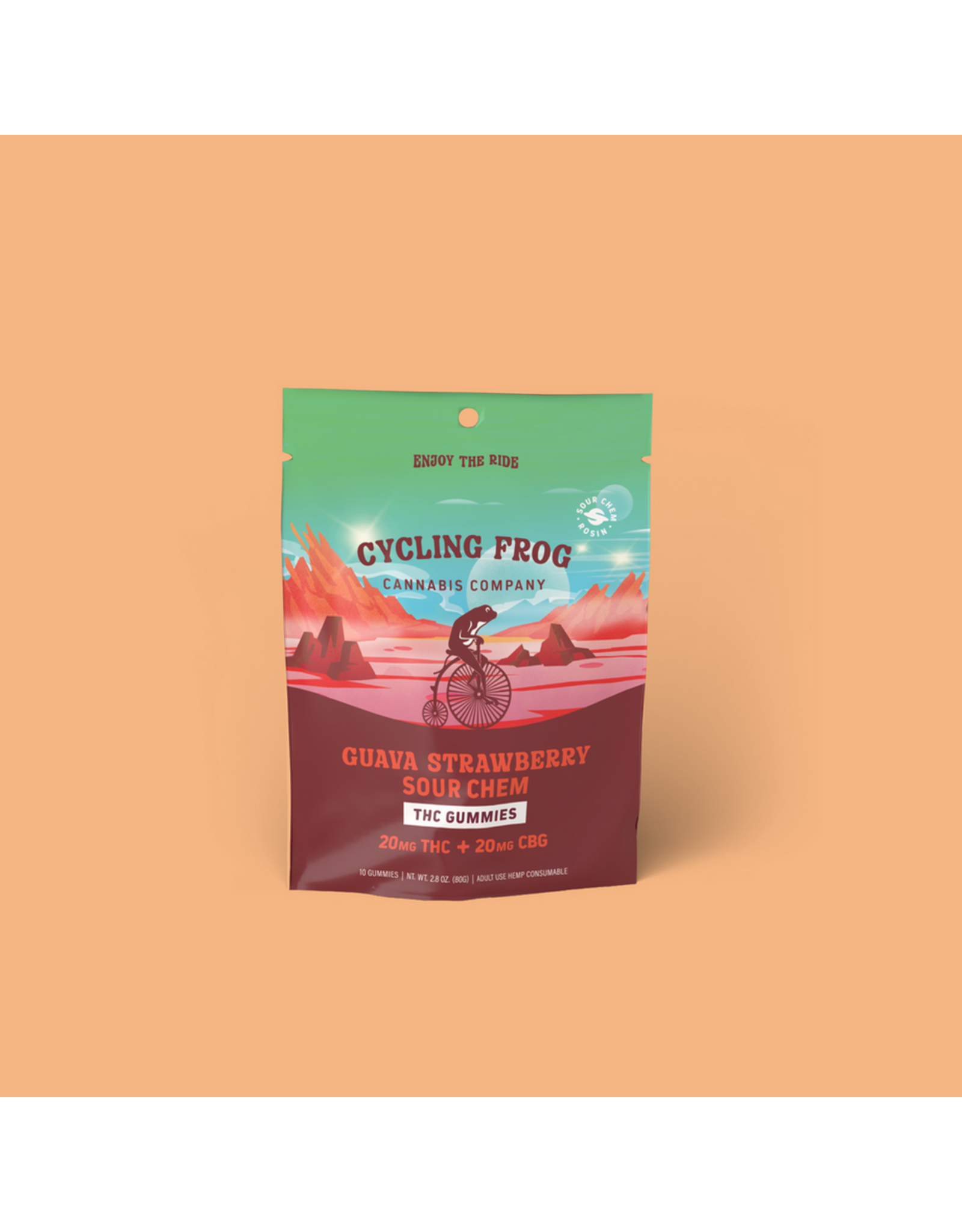 Cycling Frog Cycling Frog 20mg Delta-9 Gummies 10ct