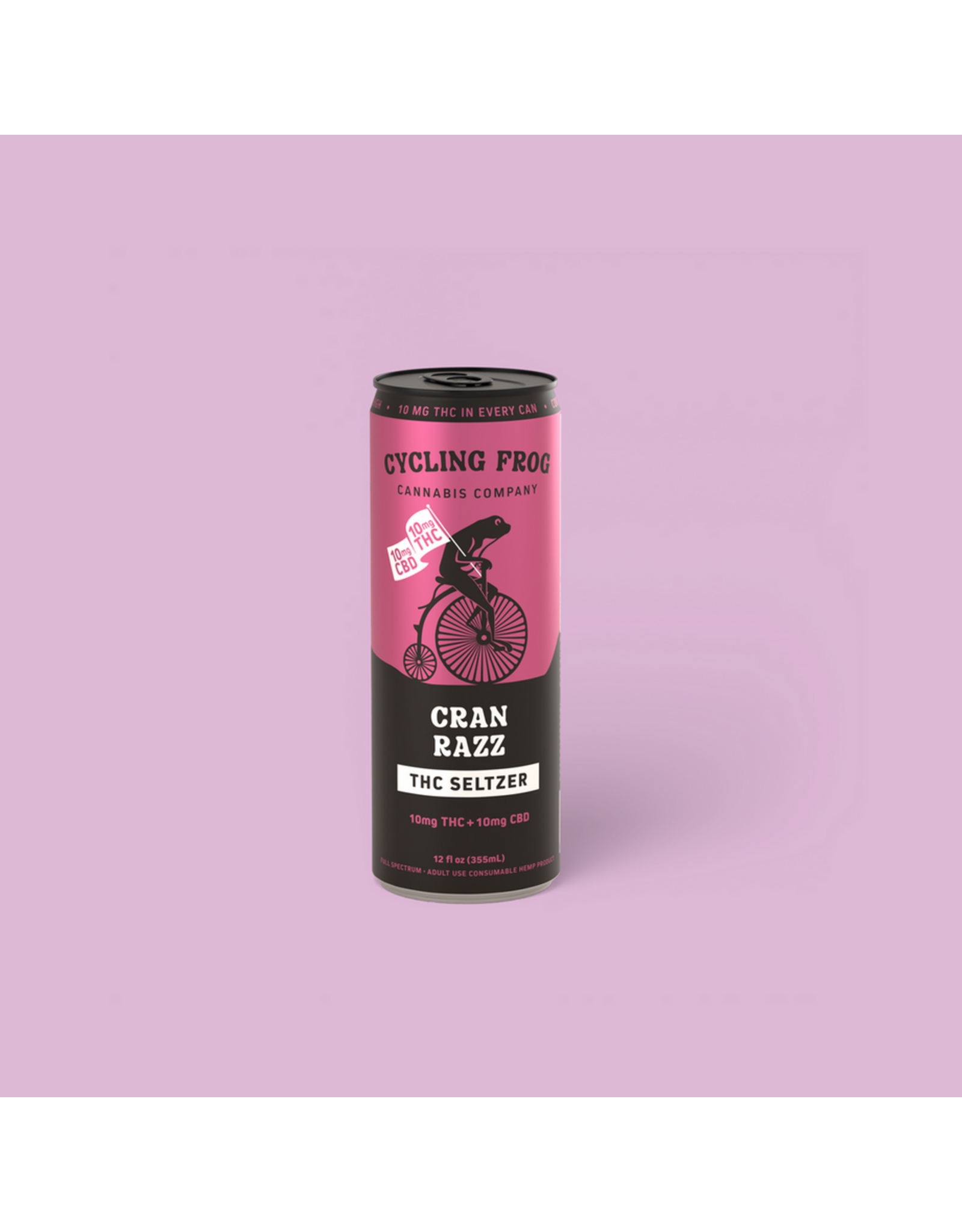 Cycling Frog Cycling Frog 10mg Delta-9 10mg CBD Seltzer 12oz