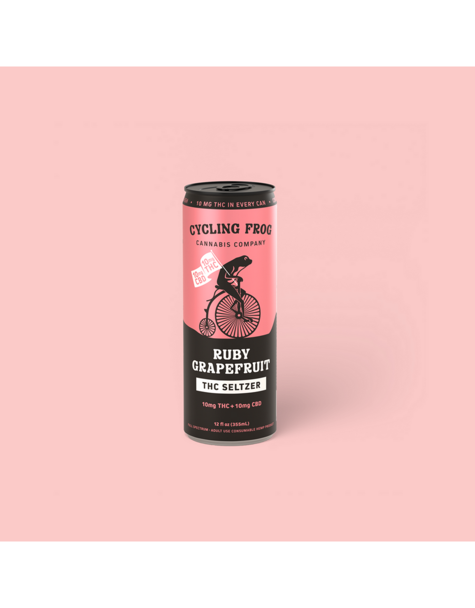 Cycling Frog Cycling Frog 10mg Delta-9 10mg CBD Seltzer 12oz
