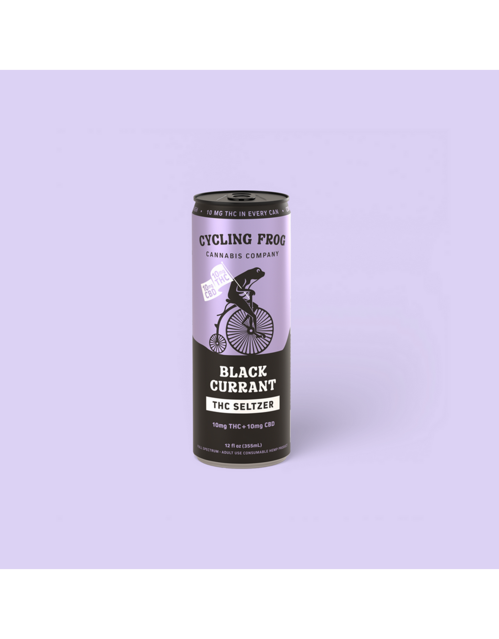 Cycling Frog Cycling Frog 10mg Delta-9 10mg CBD Seltzer 12oz