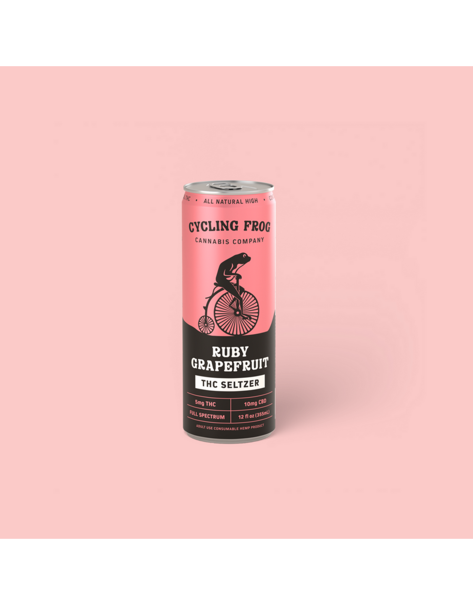 Cycling Frog Cycling Frog 5mg Delta-9 10mg CBD Seltzer 12oz