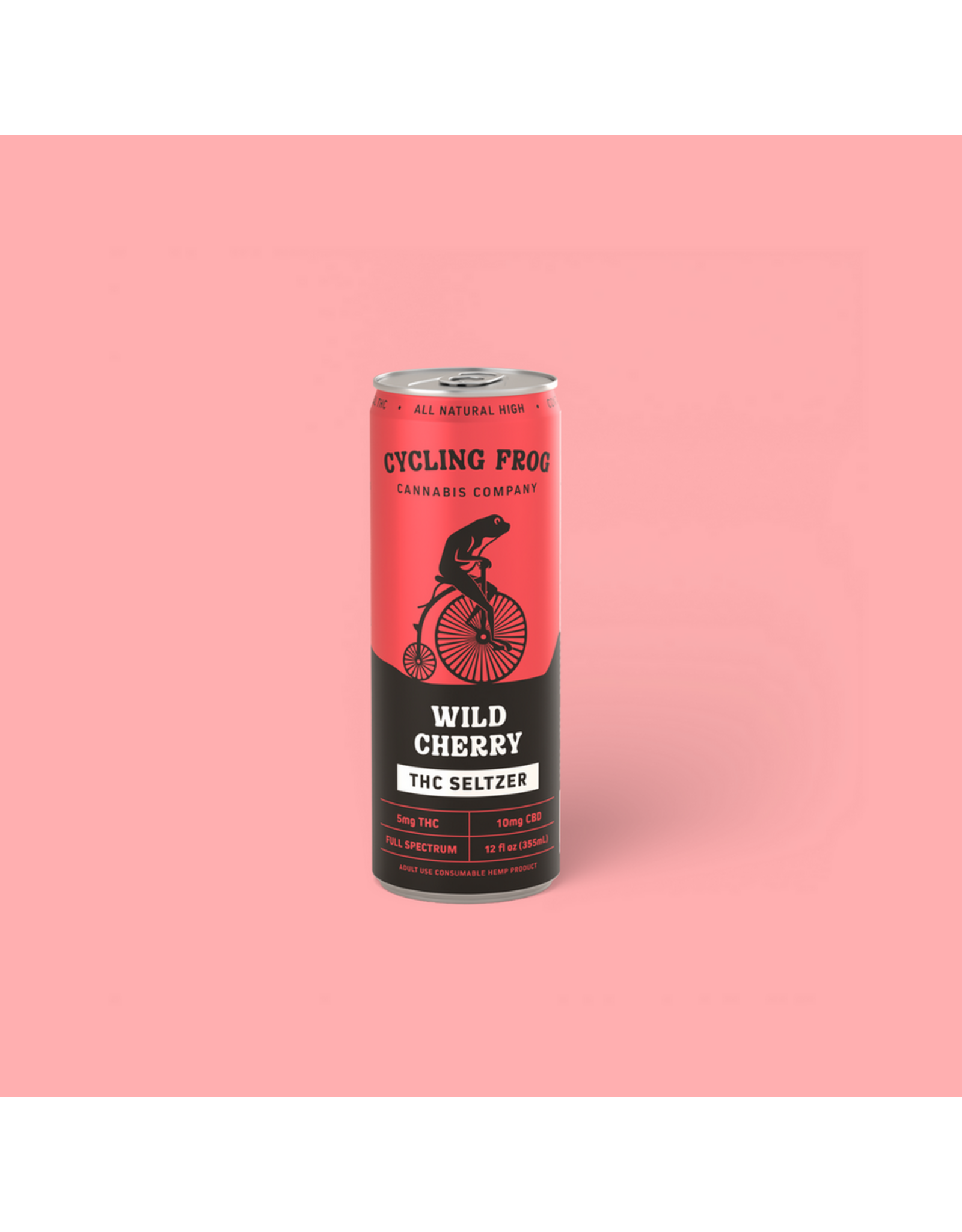 Cycling Frog Cycling Frog 5mg Delta-9 10mg CBD Seltzer 12oz
