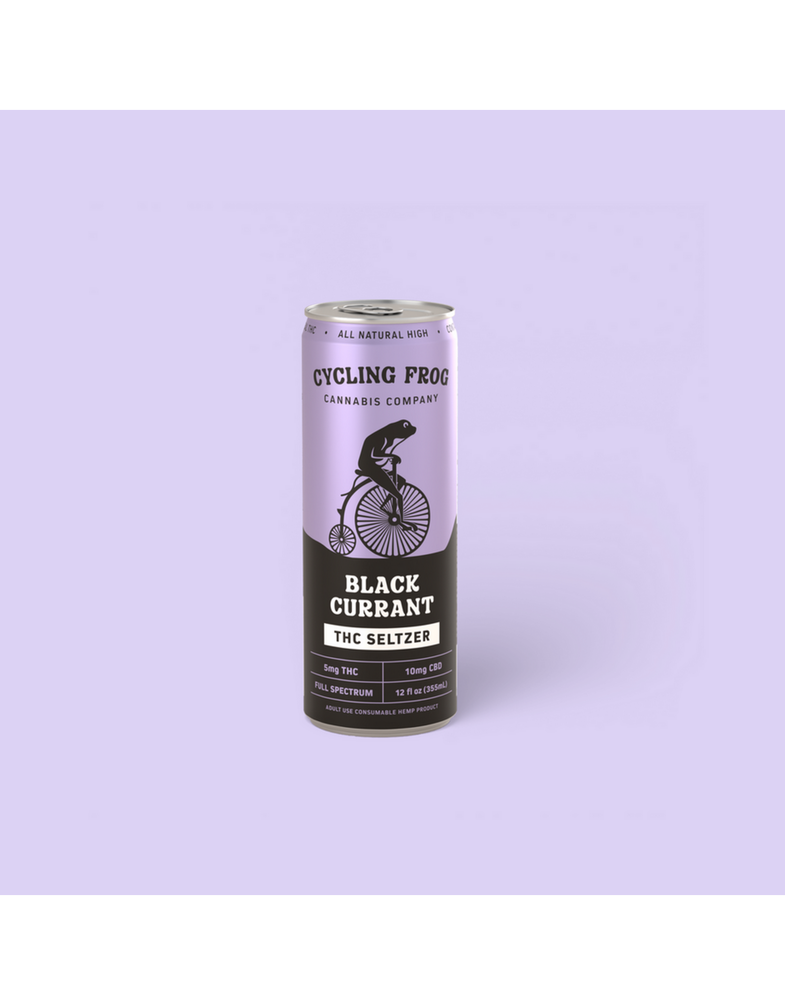 Cycling Frog Cycling Frog 5mg Delta-9 10mg CBD Seltzer 12oz