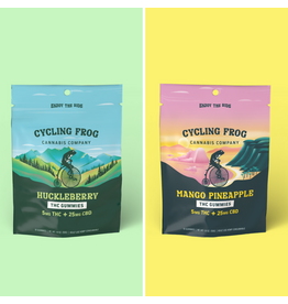 Cycling Frog Cycling Frog 5mg Delta-9 25mg CBD Gummies 10ct