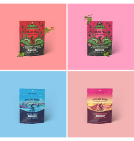 Cycling Frog 10mg Delta-9 10mg CBD Gummies 10ct