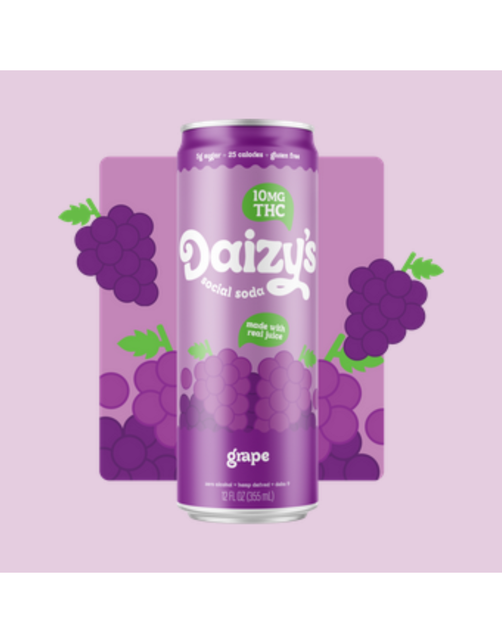 Daizys 10mg Delta-9 Social Soda 12floz